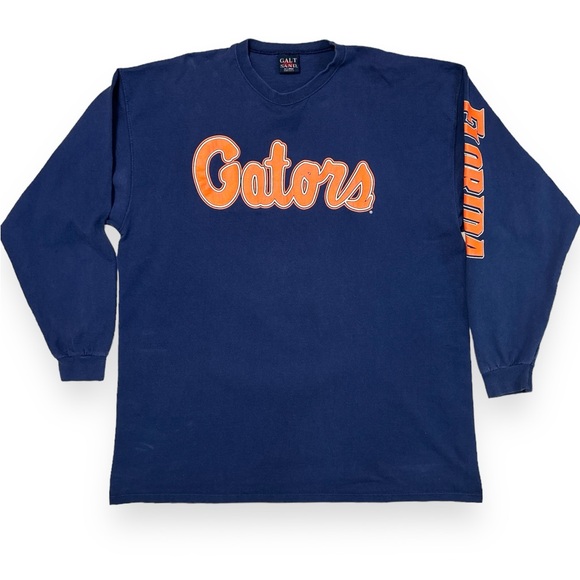 GALT SANDS University of Florida Gators Blue Crew Neck long Sleeve Shirt - Picture 8 of 8